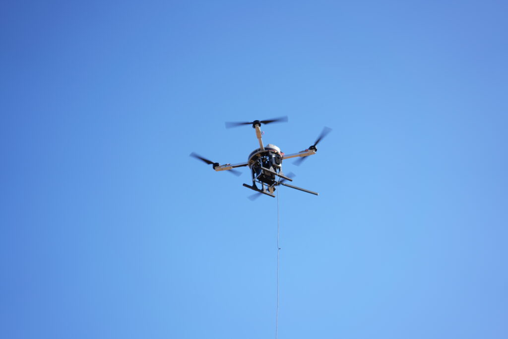 Spooky Action's tethered drone provides connectivity in natural disaster zones