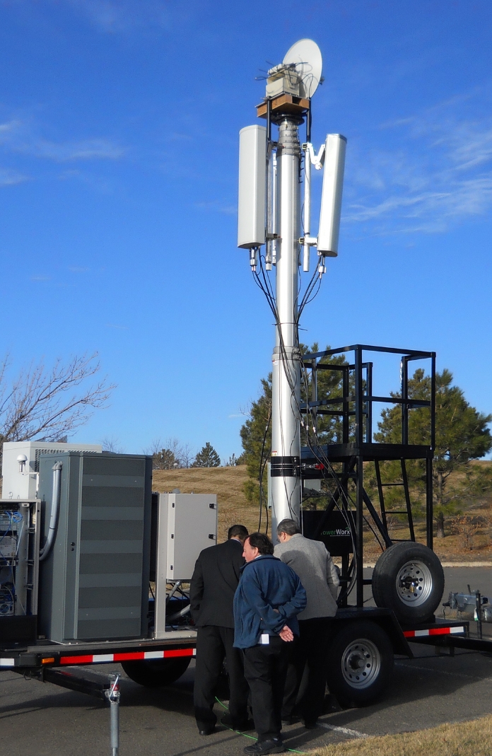 Public Safety Communications Research Deployable LTE Cell-on-Wheels